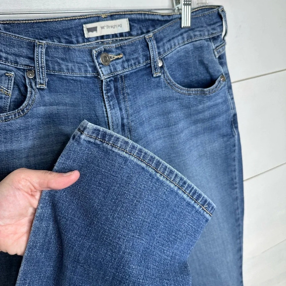 Levi’s 505 Straight Leg Jeans - Size 10 30x32 - Picture 5 of 10